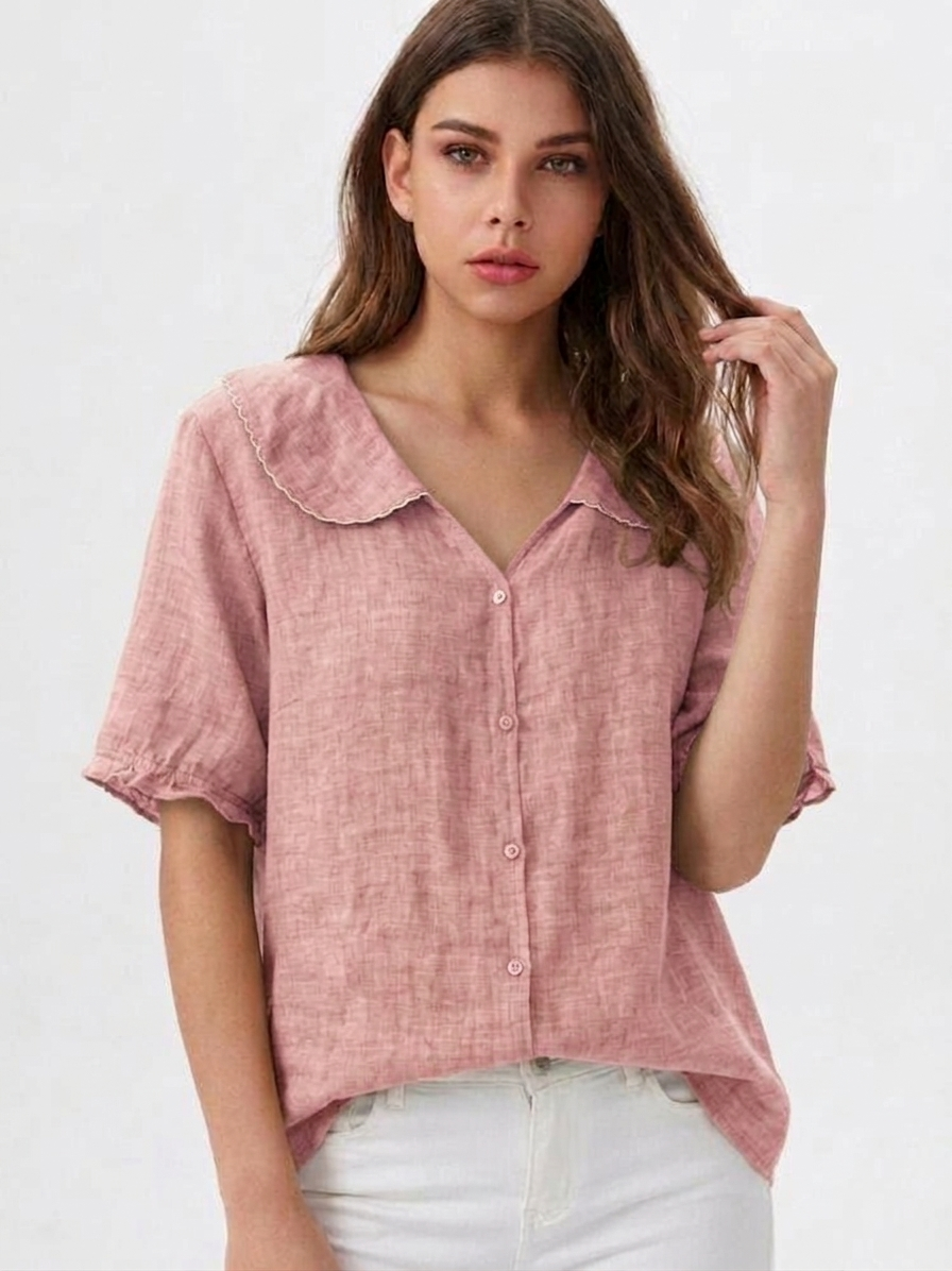 Effortless Linen Blouse