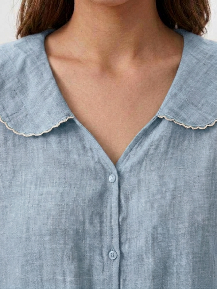 Effortless Linen Blouse