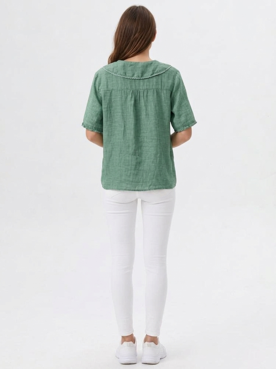 Effortless Linen Blouse