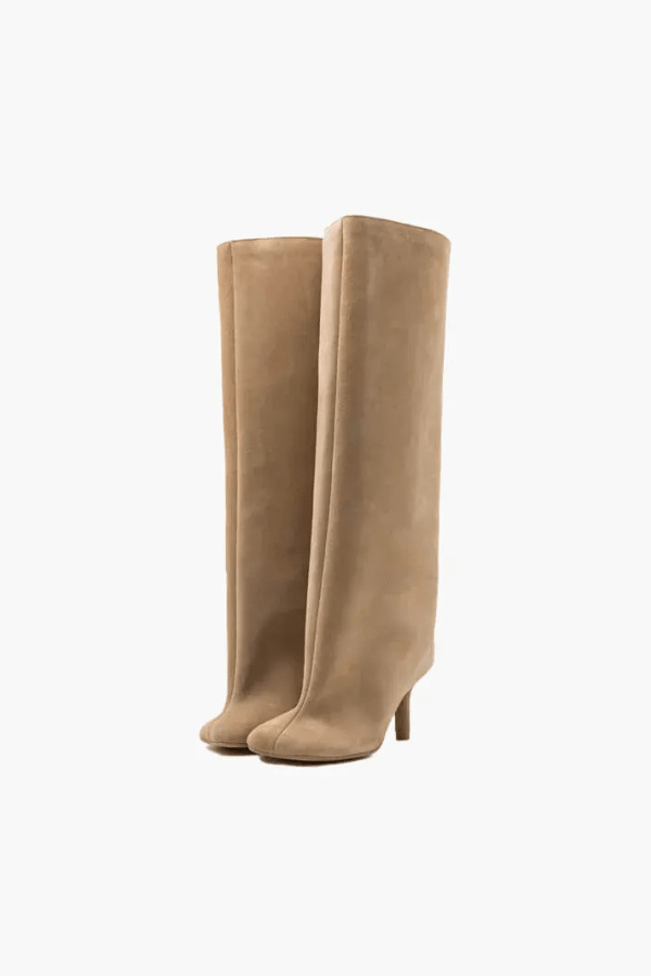 Suede Mela Ankle Boots - Crafted from Premium Leather