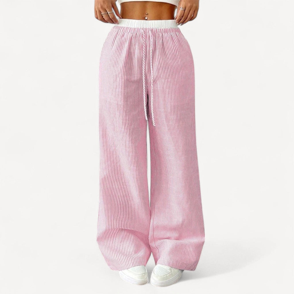 Davies | Striped Serenity Trousers – Relaxed Fit
