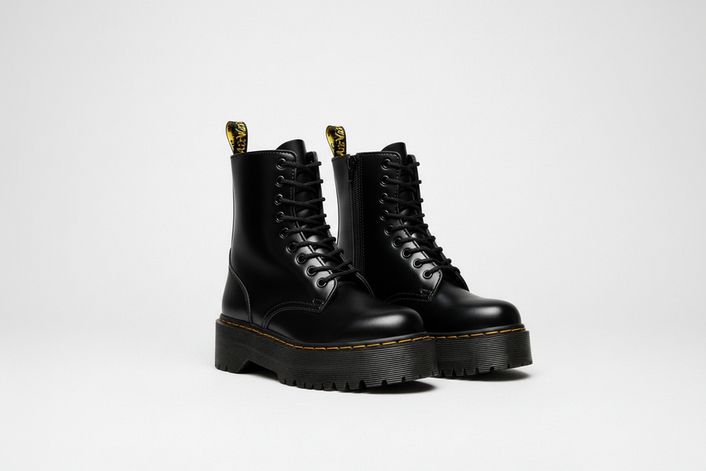 Vera | AssertStride Bold Platform Lace-Up Boots