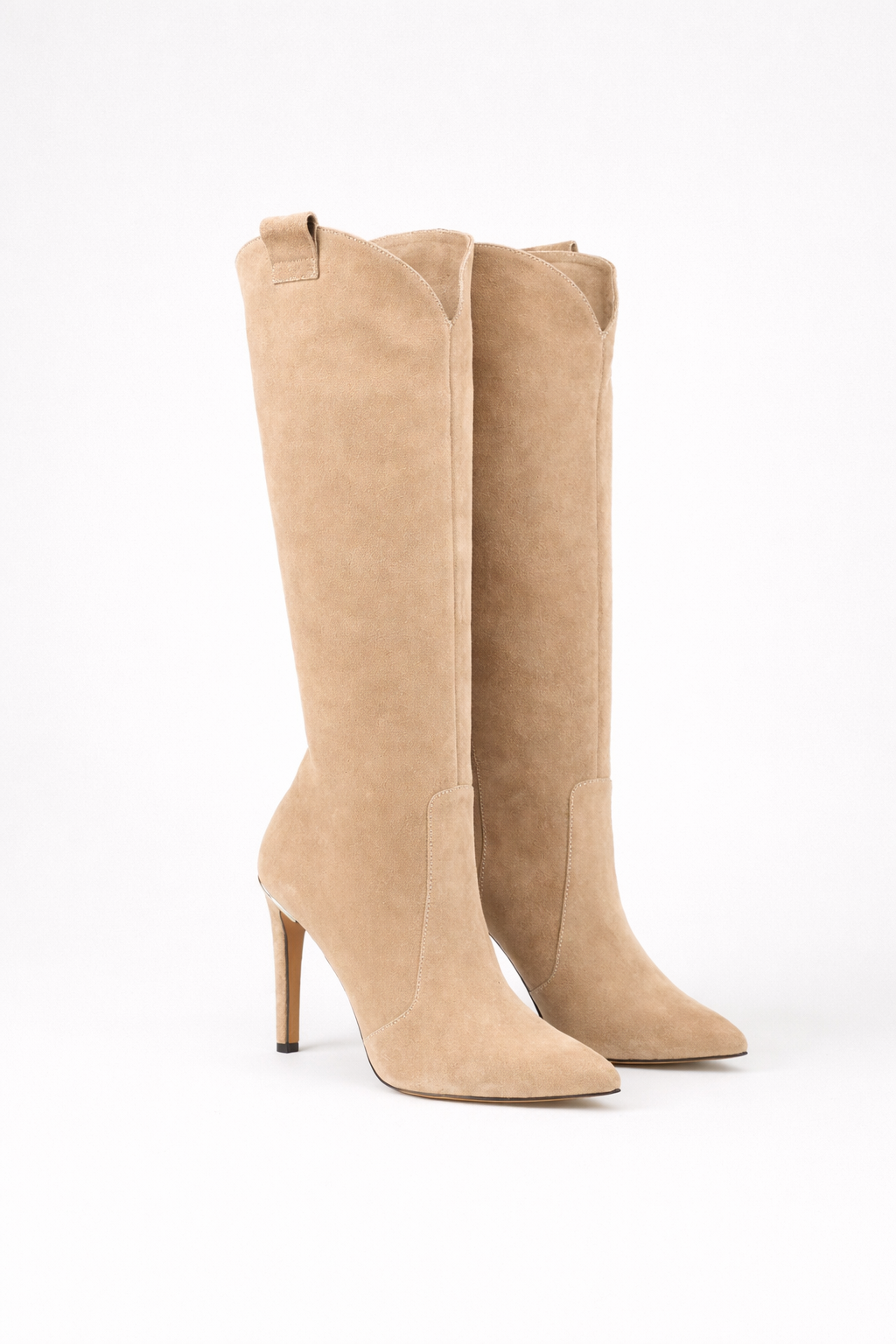 Knee-High High Heel Boots