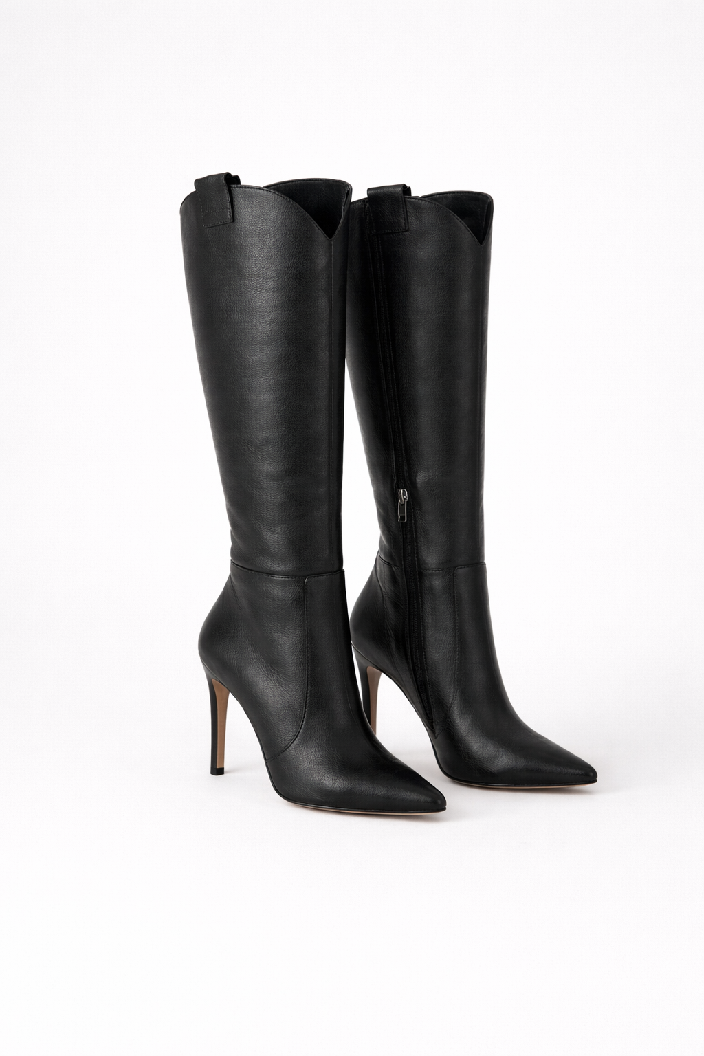 Knee-High High Heel Boots