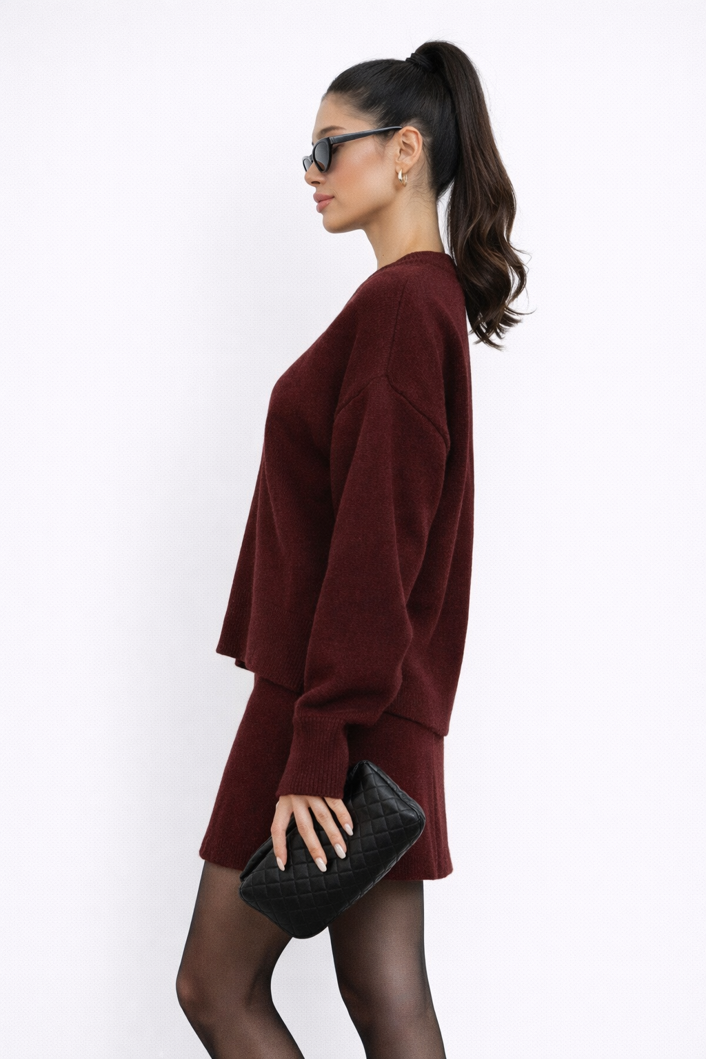 Larissa — Autumn-Knit Two-Piece Set