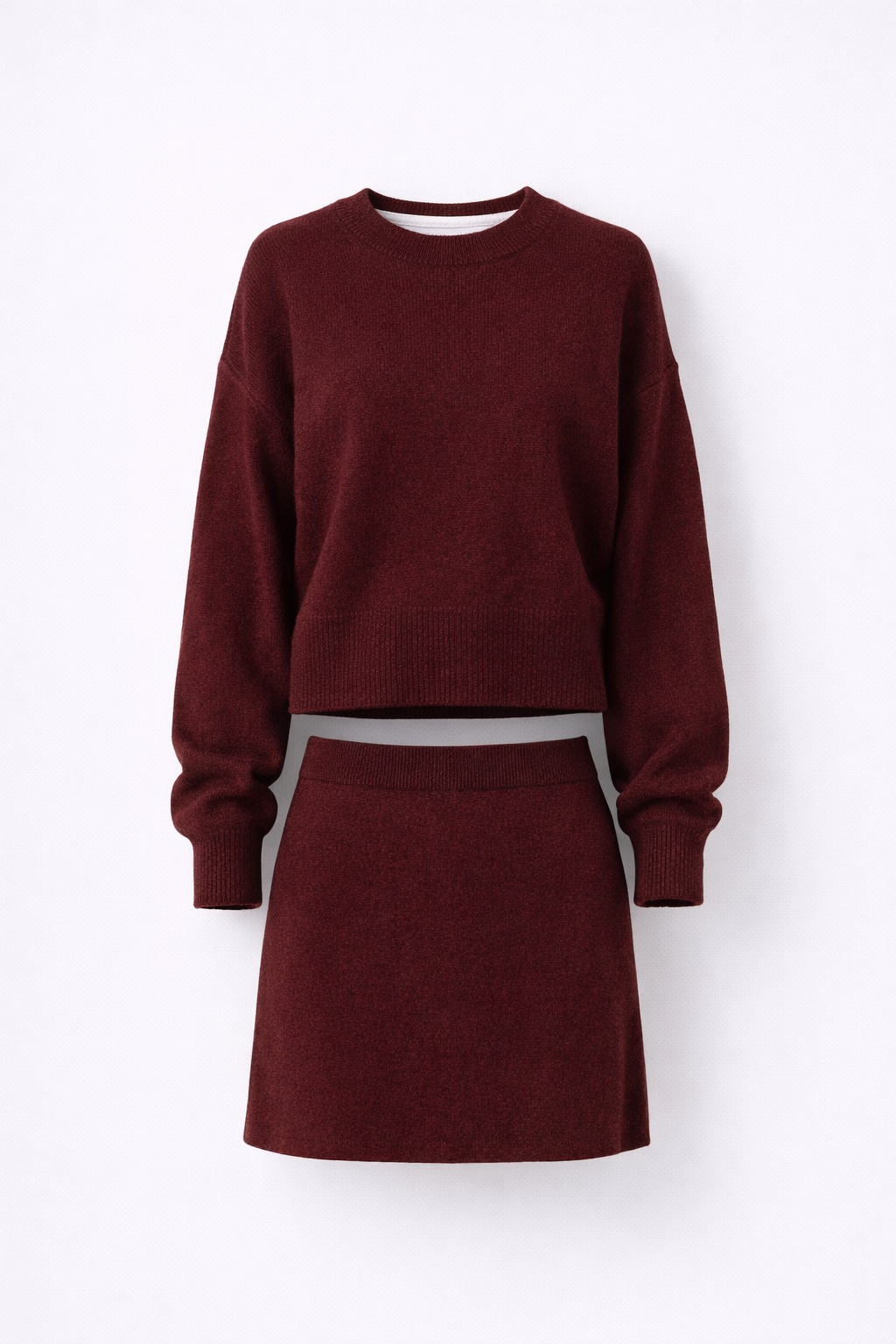 Larissa — Autumn-Knit Two-Piece Set