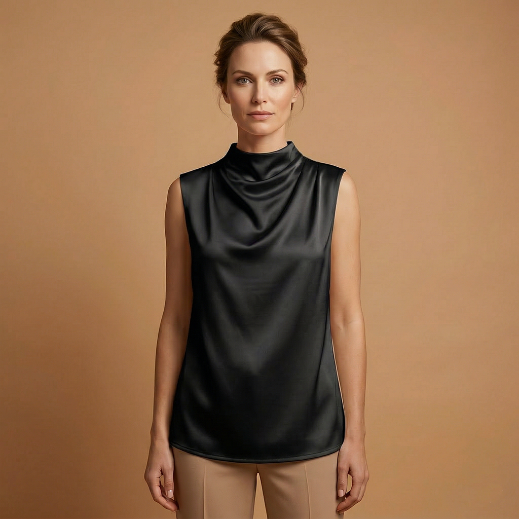 Elegant Women's Sleeveless Blouse | Comfortable Fit with Modern Design 7