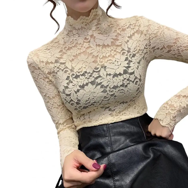 Zara — Elegant Lace Blouse