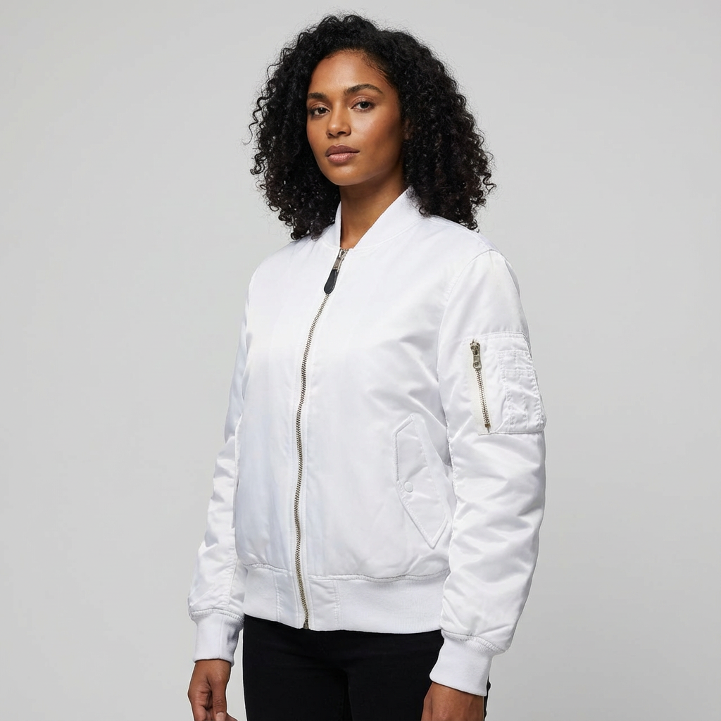 Lucy Eva - Timeless Utility Bomber Jacket