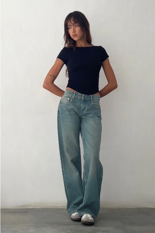 Roselina | Straight-Leg Jeans with Low Rise – Trendy Women's Pants