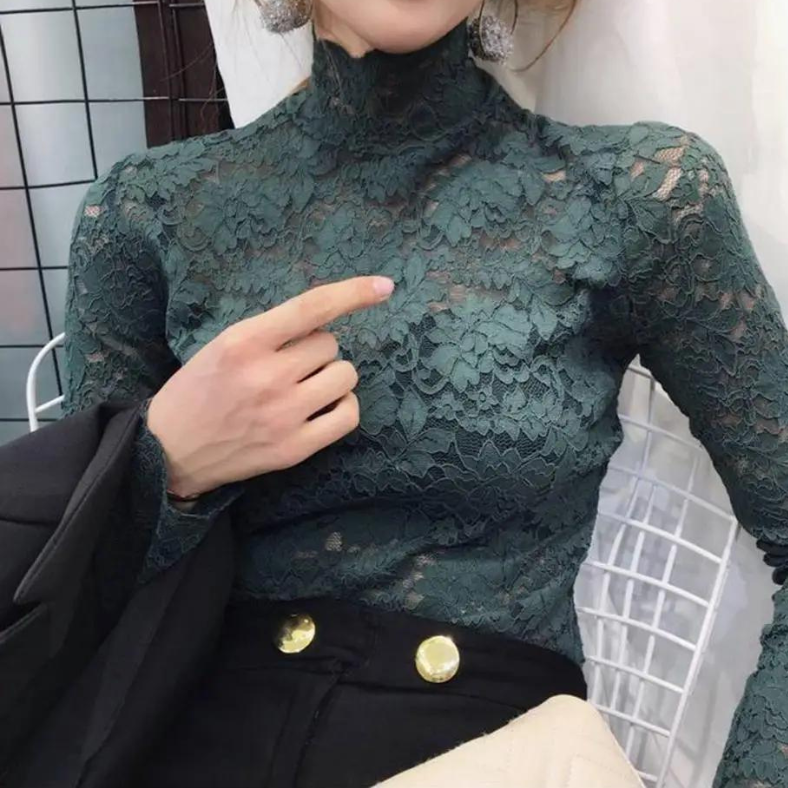 Zara — Elegant Lace Blouse