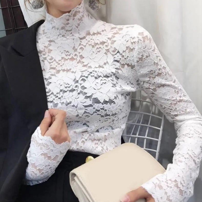 Zara — Elegant Lace Blouse