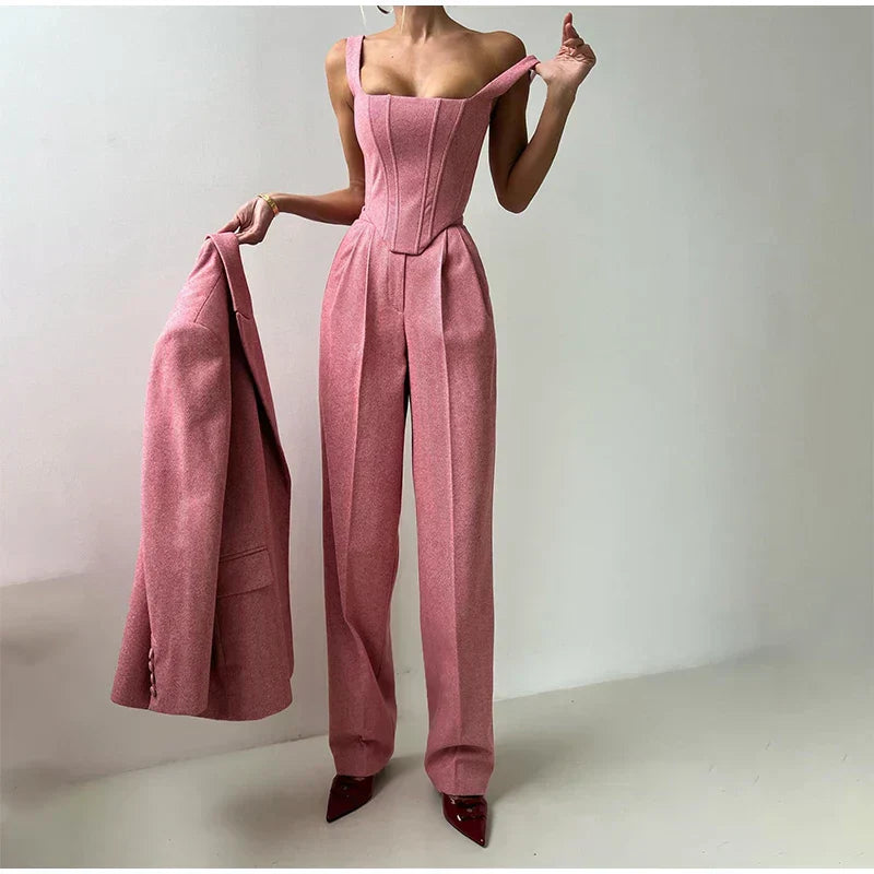 Maaike | Tailored Power Elegance Three-Piece Set
