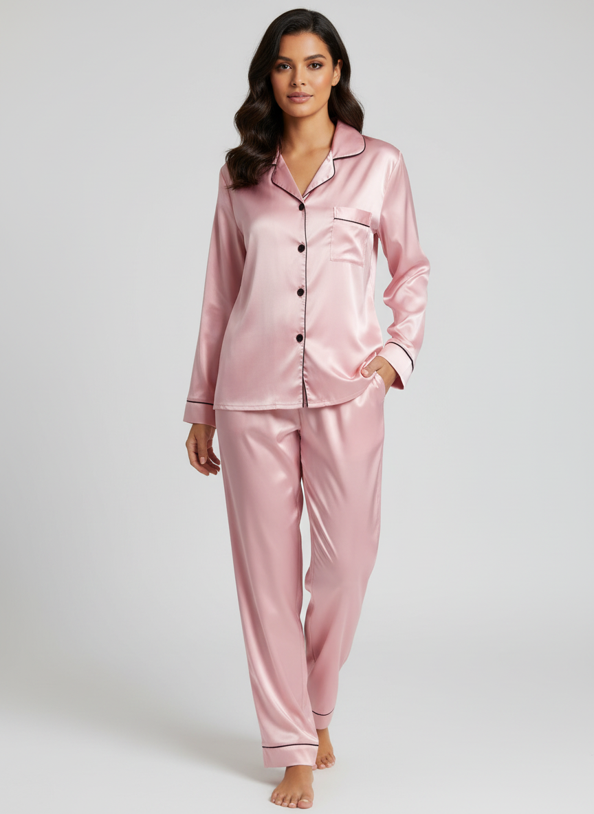 Satin Women's Pyjama Set