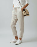 FAYE - Breathable Linen Trousers for Sweat-Free Comfort