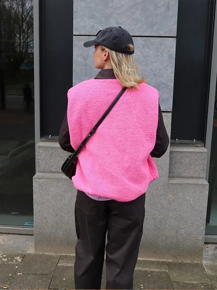 Leana Verde | CuddleVest | A Playful Layer That Effortlessly Makes Her Shine in Any Setting