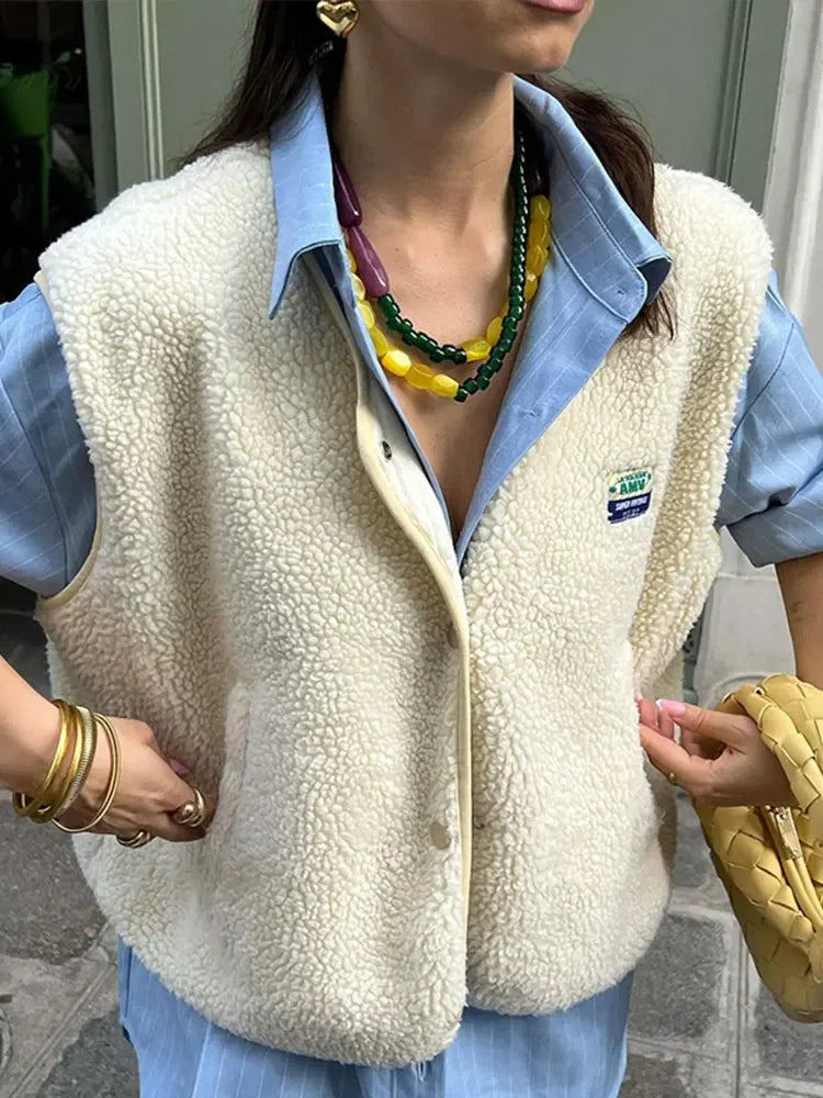 Leana Verde | CuddleVest | A Playful Layer That Effortlessly Makes Her Shine in Any Setting
