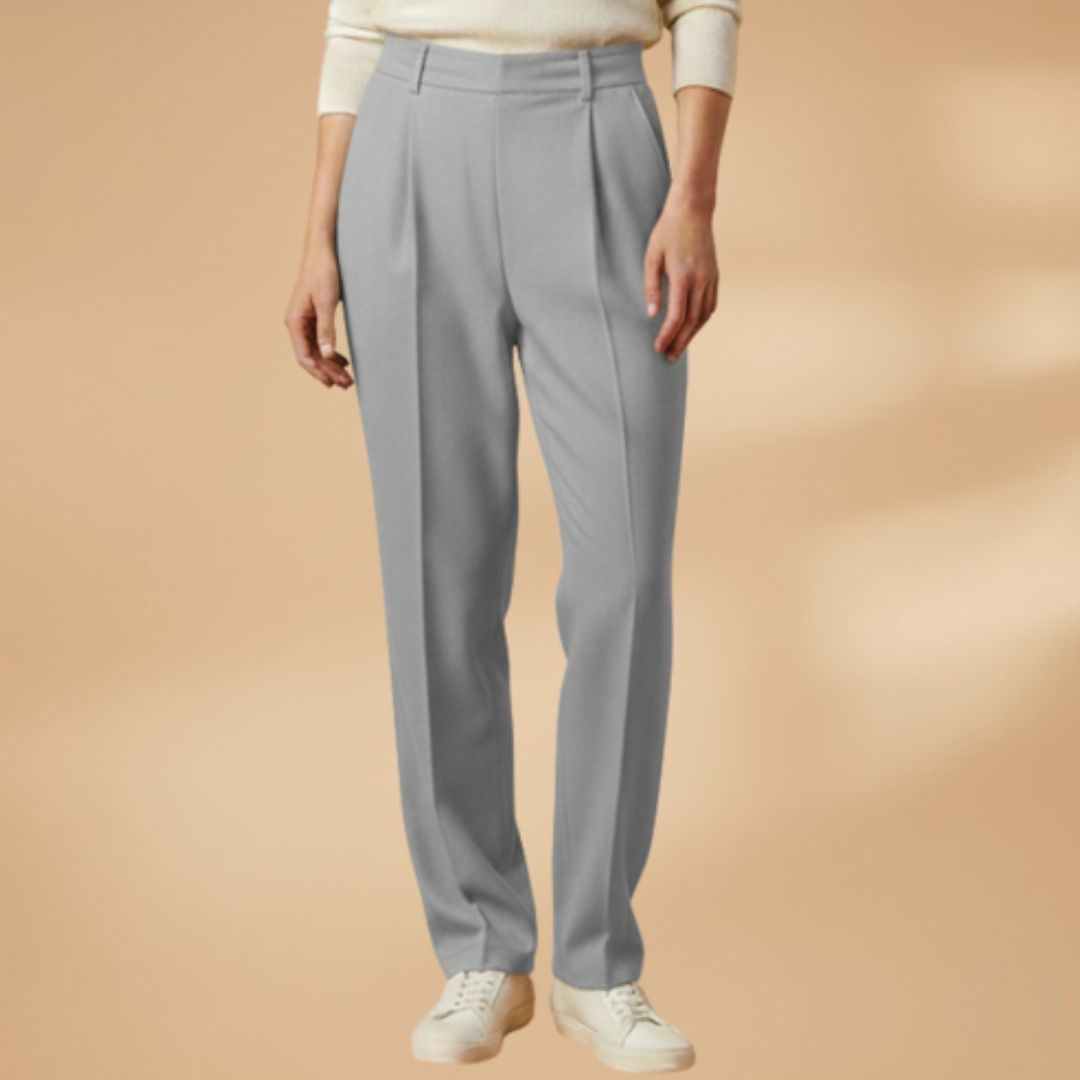Stylish Women's Trousers with Elasticated Waistband for Summer Wear 8