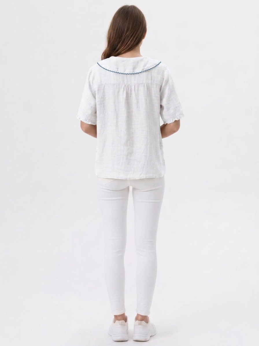 Effortless Linen Blouse