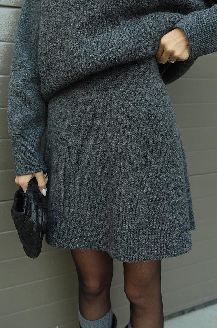 Larissa — Autumn-Knit Two-Piece Set