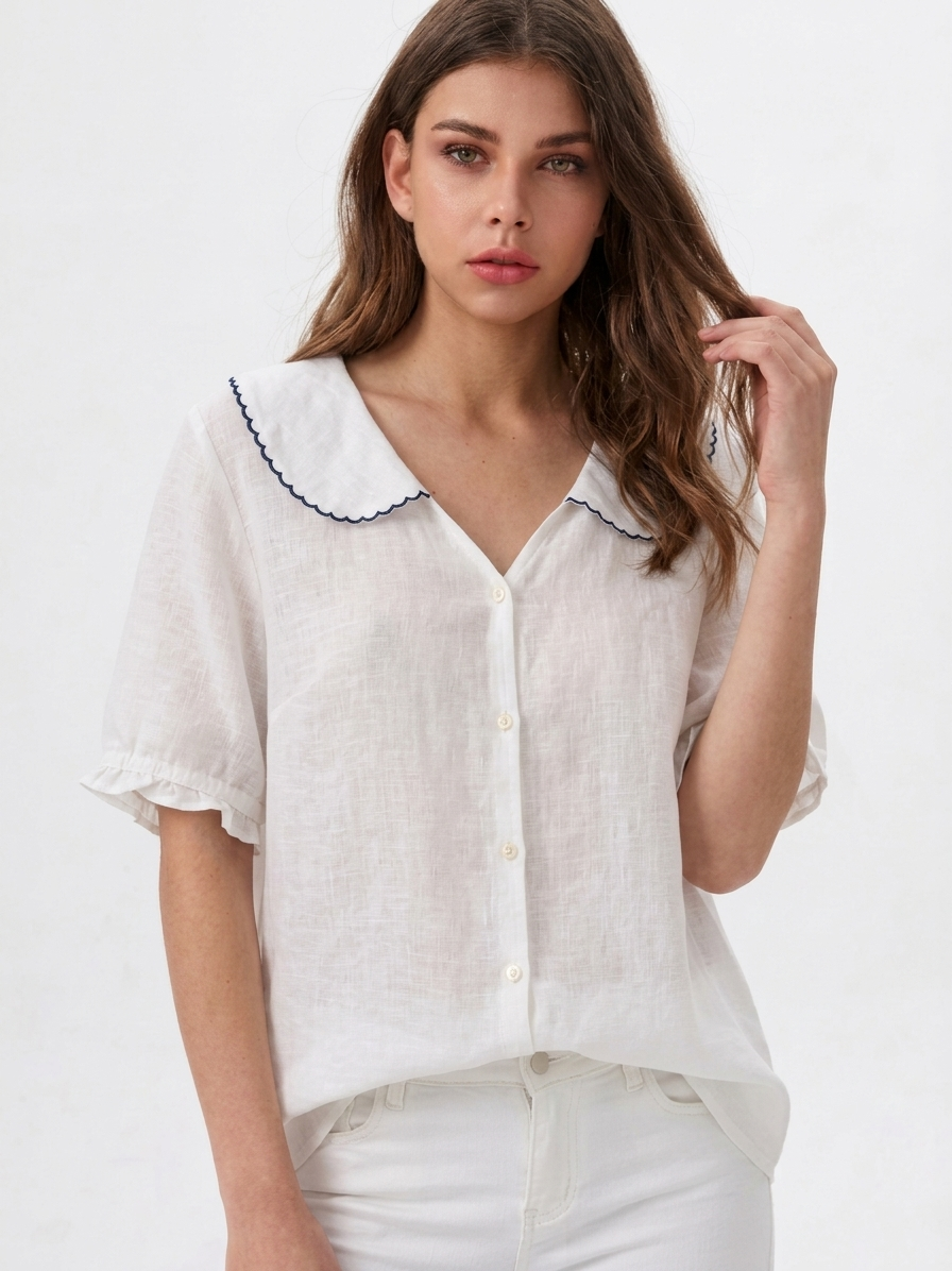 Effortless Linen Blouse