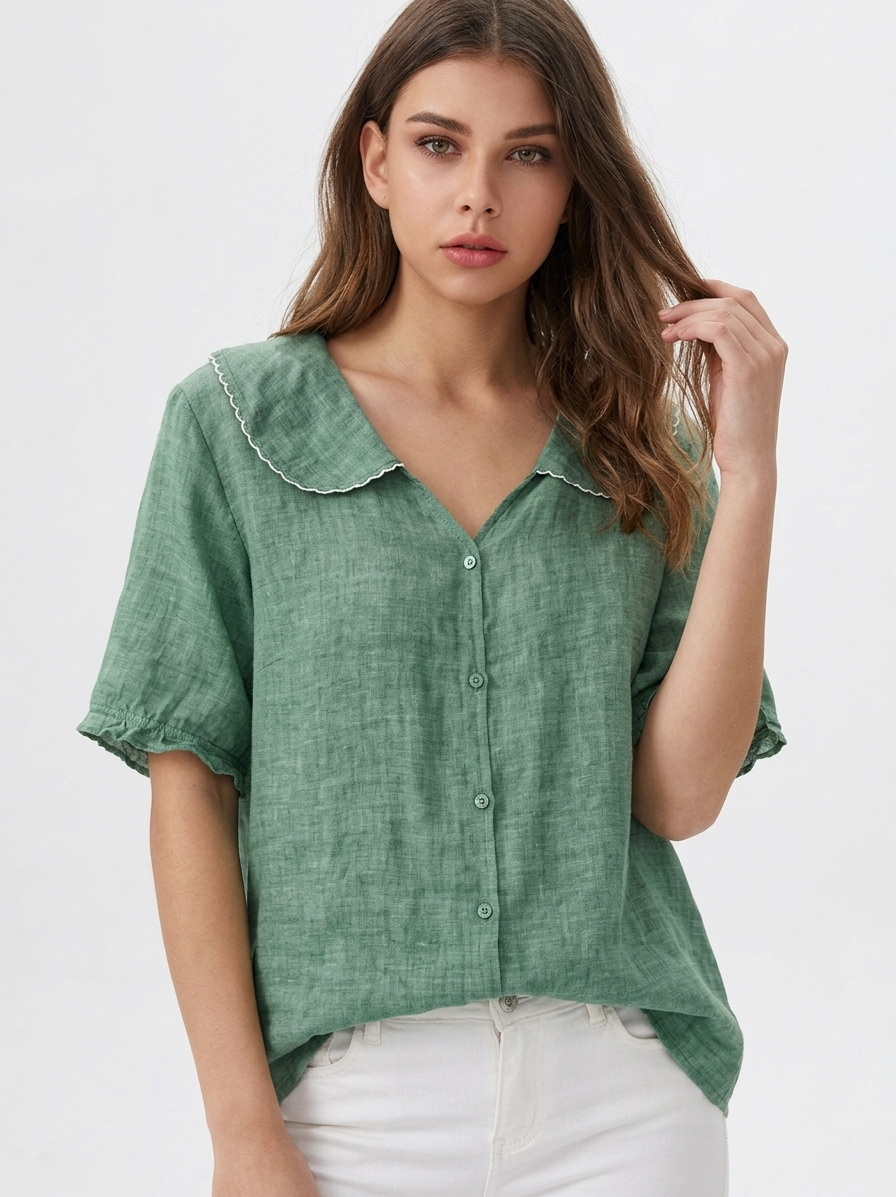 Effortless Linen Blouse