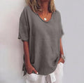 Women’s Relaxed Fit Blouse for Everyday Comfort – Lightweight Top for Work, Casual Wear and Effortless Style