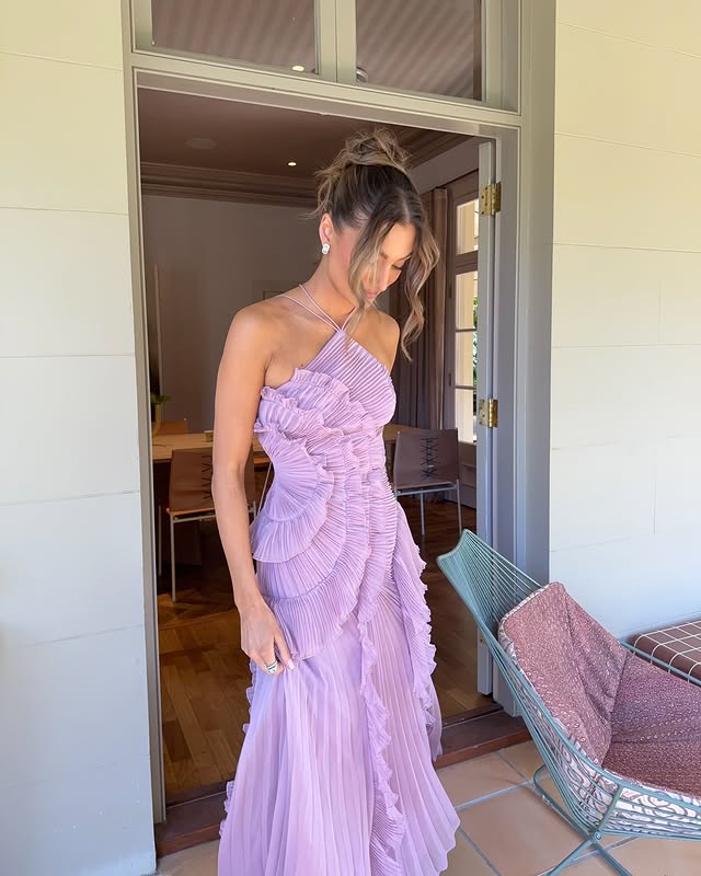 Amelia | One-Shoulder Maxi Dress for Women - Perfect for Wedding Guests